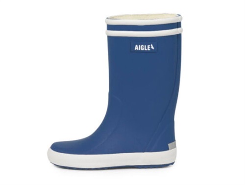 Aigle Lolly Pop rubber boot blue