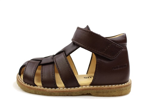 Buy Angulus dark brown sandal at