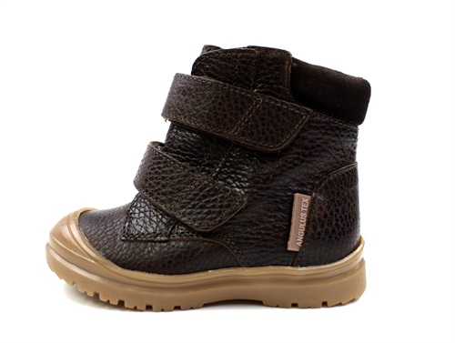 Angulus dark brown winter boot with TEX