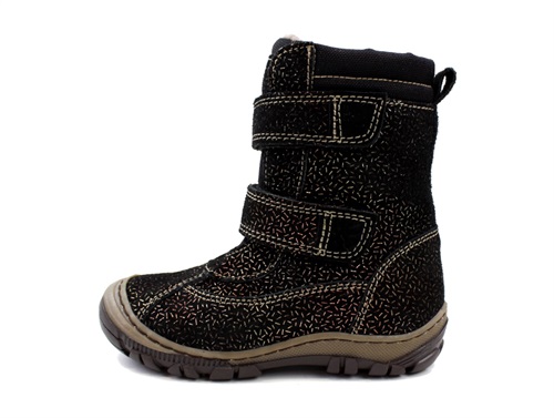Arauto RAP winter boot Misha black splinter with velcro and TEX