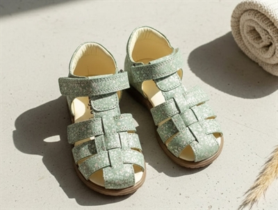 Bundgaard mint shell Bali sandal