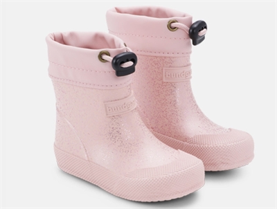 Bundgaard Malik Cover winter rubber boot pink glitter