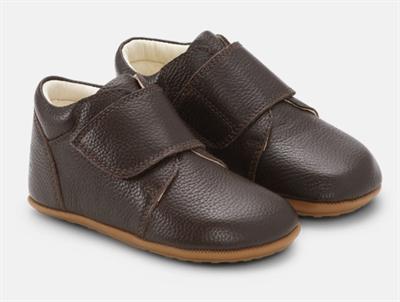 Bundgaard Tannu slippers dark brown with velcro