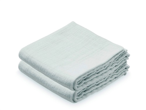 Cam Cam Muslin cloth diaper baby blue (2-Pack)