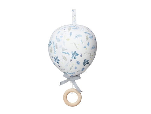 Cam Cam uro balloon music mobile pressed leaves blue