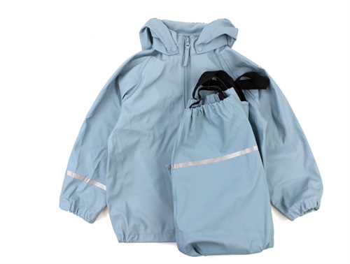 CeLaVi rainwear recycled smoke blue