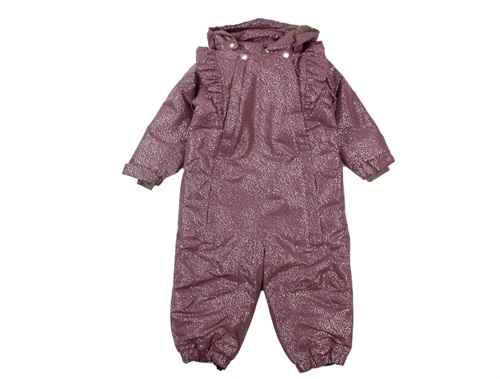 En Fant snowsuit flint glitter