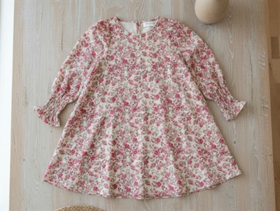 Sofie Schnoor Girls dress bright pink flower