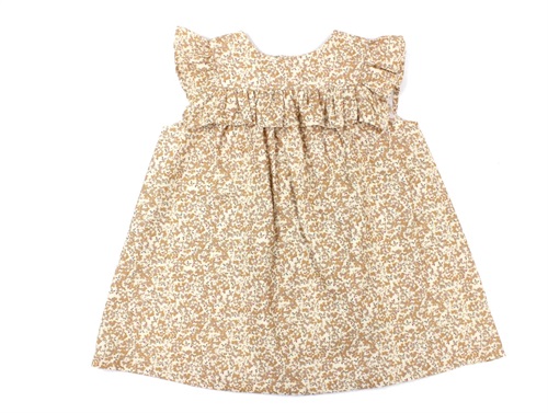 Huttelihut dress Crowny print mustard