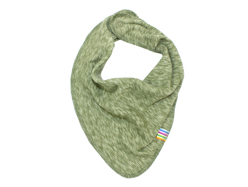 Joha drool lost/scarf green melange wool/cotton