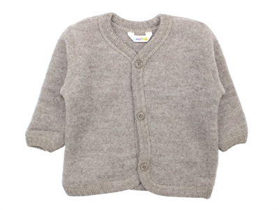 Joha sesame melange cardigan merino wool
