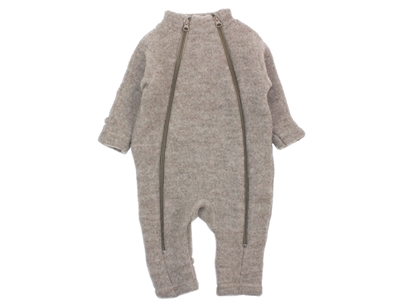 Joha sesame melange jumpsuit merino wool