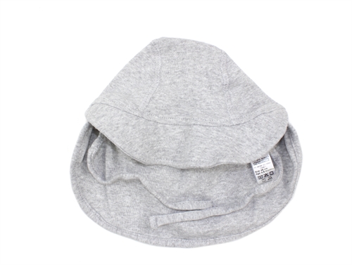 Joha sun hat grey melange cotton