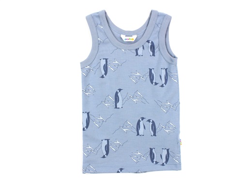 Joha undershirt blue penguin wool/cotton