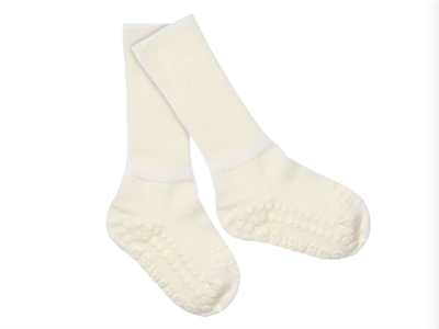 GoBabyGo socks off-white merino wool
