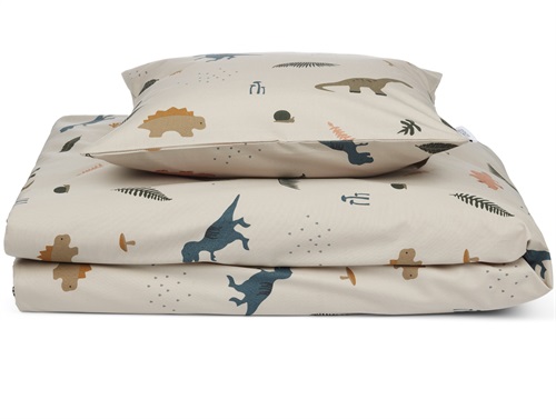 Liewood dino dark sandy mix baby bedding Carmen