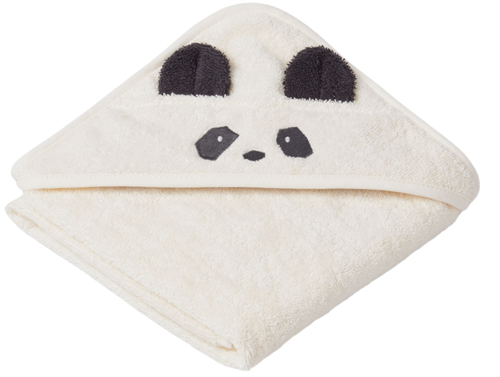 Liewood creme de la creme panda hooded junior towel Augusta