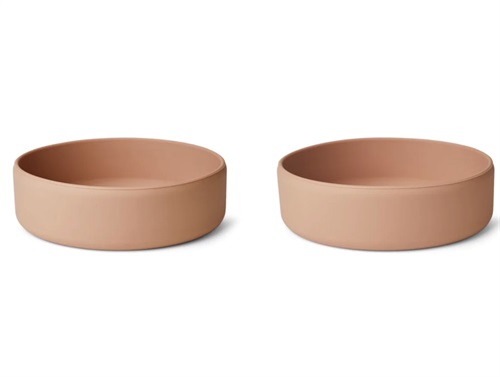 Liewood pale tuscany/tuscany rose mix bowls Damina silicone (2-pack)