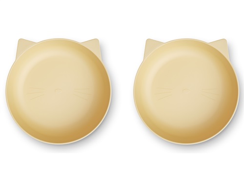 Liewood cat jojoba bowls Solina (2-pack)