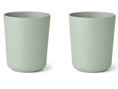 Liewood rabbit dusty mint cup Stine (2-pack)