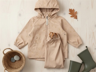 Liewood sea shell/pale tuscany rainwear Moby