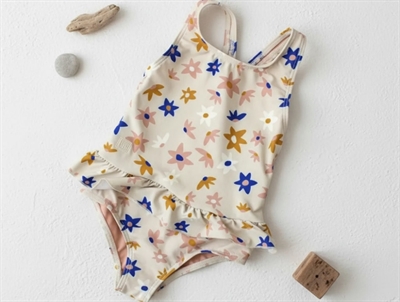 Liewood flower market sandy mix swimsuit Amara UPF 40+
