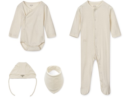 Liewood sandy baby gift set Kada (4-pack)