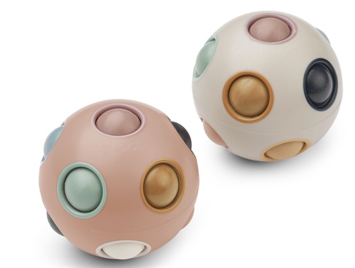 Liewood pale tuscany multi mix sensory toy Solene (2-pack)