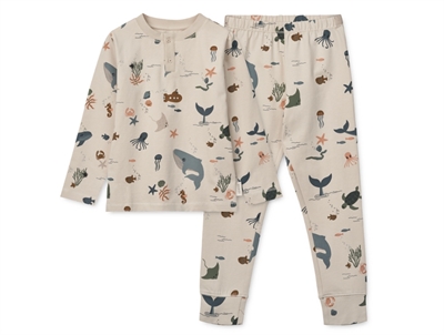 Liewood holiday/sandy Christmas pajamas Wilhelm