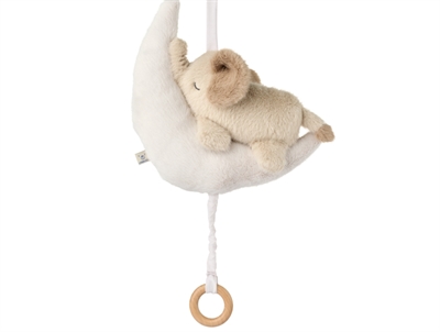 Liewood Mandy music mobile mist / sandy with elephant and moon