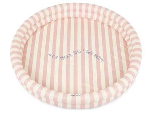 Liewood Jean pool see you by the sea/stripe sorbet rose large