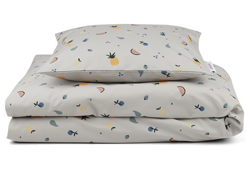 Liewood fruit dove blue junior bedding Ingeborg