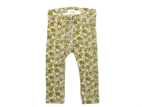 Lil Atelier leggings turtledove print