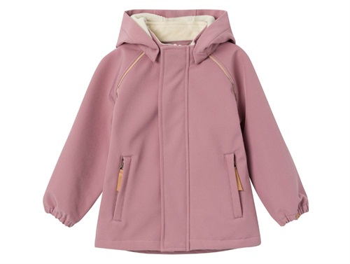 Lil Atelier nostalgia rose transition jacket soft shell