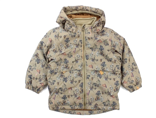 Lil Atelier winter jacket elmwood print
