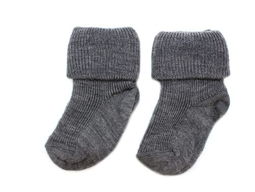 MP socks gray wool/nylon/silk (2-Pack)