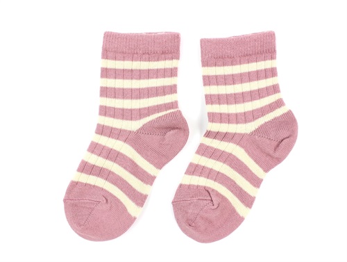 MP socks cotton wishful rose stripes (2-Pack)
