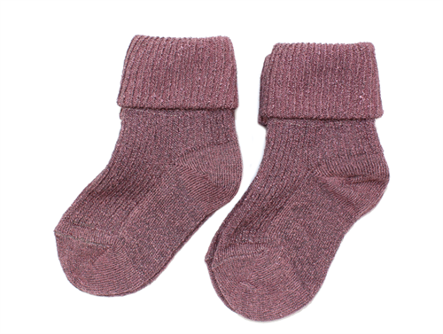 MP stockings viscous rose gray glitter (2 pack)