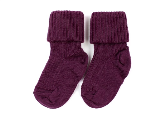 MP socks wool grape wine (2-pack)