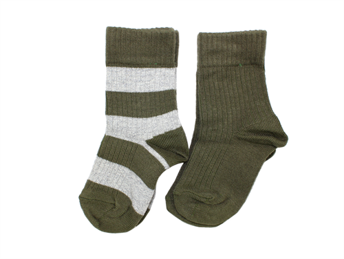 MP socks green/gray (2-Pack)