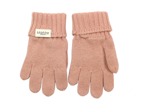 MarMar Ash finger mittens dusty rose cotton/wool