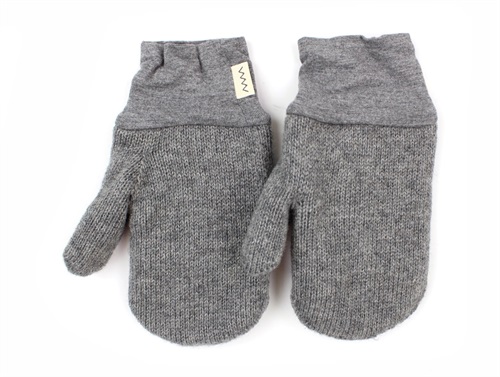 MarMar Alvilda mittens grey wool/cotton
