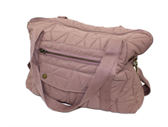 mauve diaper bag