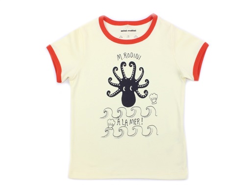 Mini Rodini t-shirt octopus red