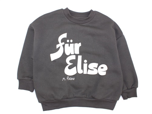 Mini Rodini sweatshirt gray Für Elise