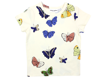 Mini Rodini t-shirt off white butterflies
