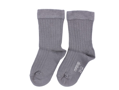 Minipop socks bamboo gray (3-Pack)