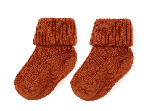 MP socks wool bombay brown (2-Pack)