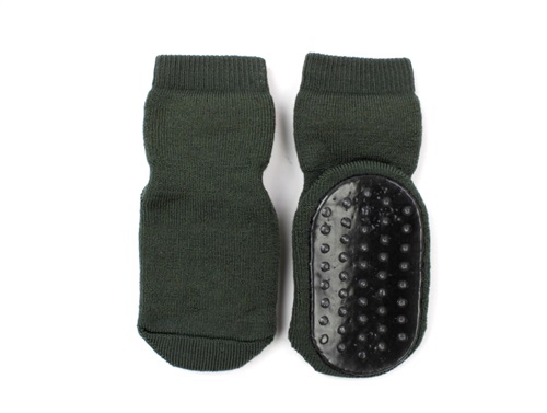 MP socks dusty ivy wool gummisåler