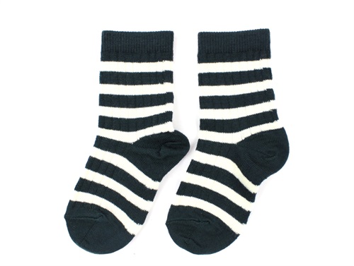 MP socks wool deep forest stripes (2-Pack)